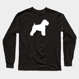 Soft Coated Wheaten Terrier Silhouette Long Sleeve T-Shirt